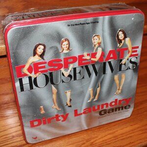 3/$55❤️sealed Desperate Housewives Dirty Laundry board game Collector's Tin Box